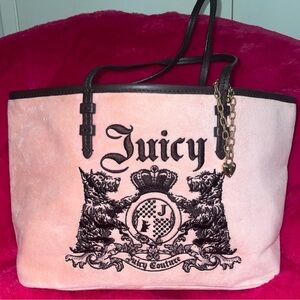 Vintage Juicy Couture Scotty Tote Bag Purse